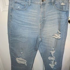 So straight High Rise Jeans